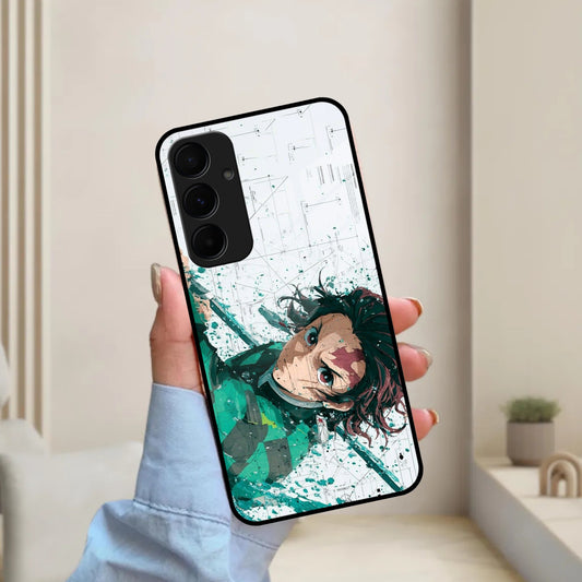 The Gentle Slayer Glass Case Cover For Samsung