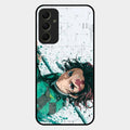The Gentle Slayer Glass Case Cover For Samsung Galaxy A34 5G