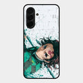 The Gentle Slayer Glass Case Cover For Samsung Galaxy A36 5G