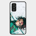 The Gentle Slayer Glass Case Cover For Samsung Galaxy F23 5G