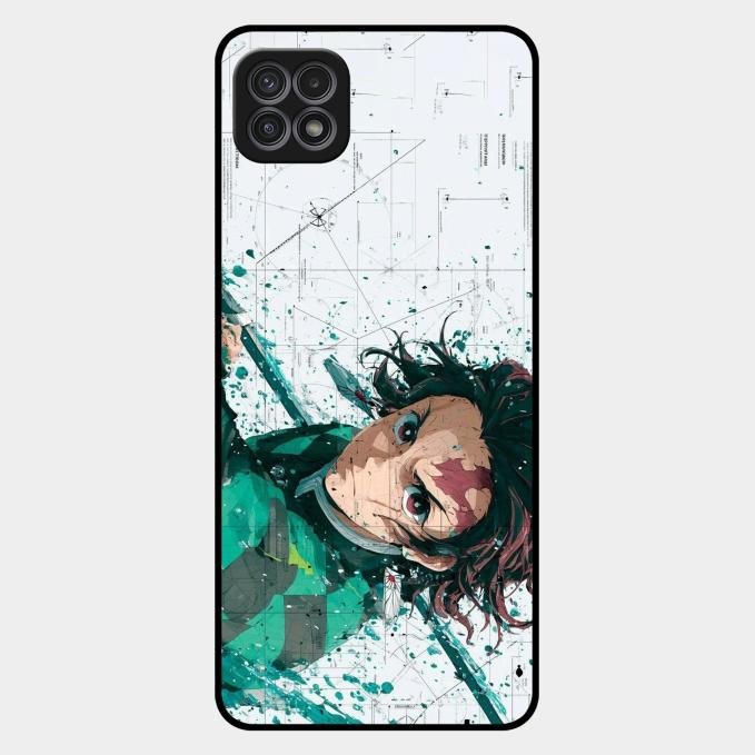 The Gentle Slayer Glass Case Cover For Samsung Galaxy F42 5G