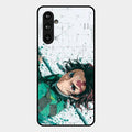 The Gentle Slayer Glass Case Cover For Samsung Galaxy F54 5G
