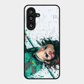 The Gentle Slayer Glass Case Cover For Samsung Galaxy F56 5G