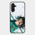 The Gentle Slayer Glass Case Cover For Samsung Galaxy M16 5G