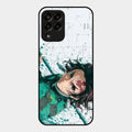 The Gentle Slayer Glass Case Cover For Samsung Galaxy M33 5G