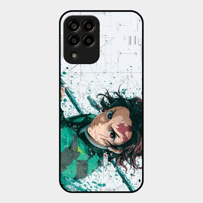 The Gentle Slayer Glass Case Cover For Samsung Galaxy M33 5G