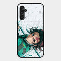 The Gentle Slayer Glass Case Cover For Samsung Galaxy M34 5G