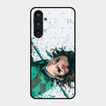 The Gentle Slayer Glass Case Cover For Samsung Galaxy M35 5G