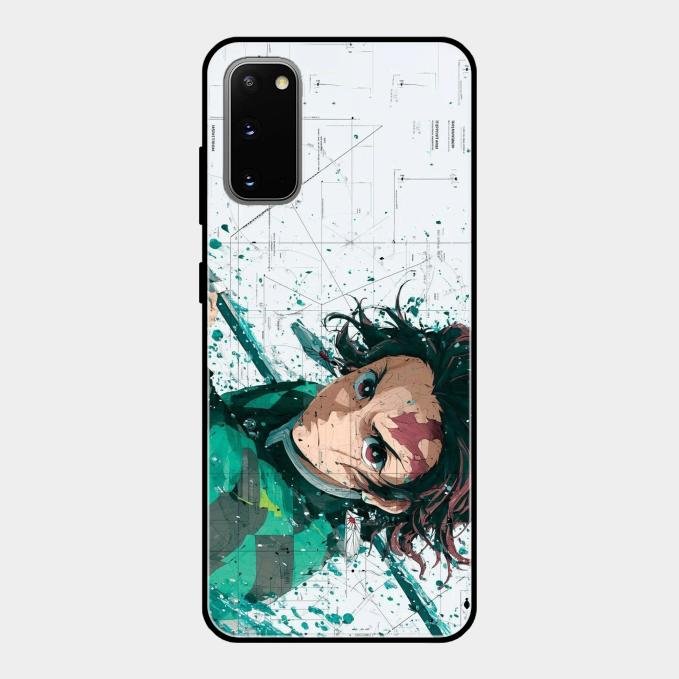 The Gentle Slayer Glass Case Cover For Samsung Galaxy S20