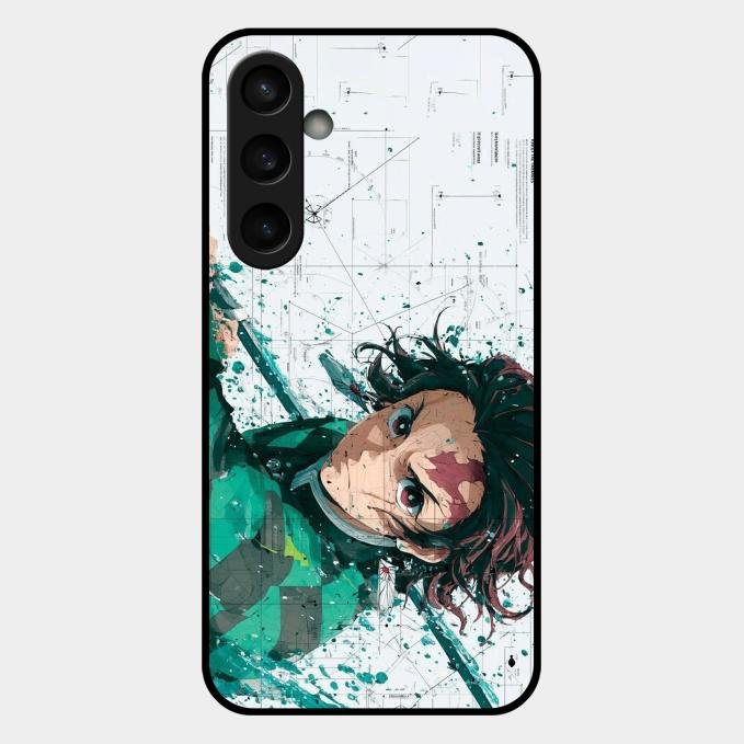 The Gentle Slayer Glass Case Cover For Samsung Galaxy S23 Fe 5G
