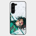 The Gentle Slayer Glass Case Cover For Samsung Galaxy S23 Plus 5G
