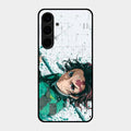 The Gentle Slayer Glass Case Cover For Samsung Galaxy S24 Plus 5G