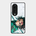 The Gentle Slayer Glass Case Cover For Vivo T3 Ultra