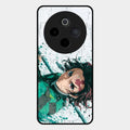 The Gentle Slayer Glass Case Cover For Vivo T4 5G