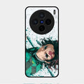 The Gentle Slayer Glass Case Cover For Vivo X200 5G