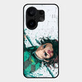 The Gentle Slayer Glass Case Cover For Vivo X200 Fe 5G