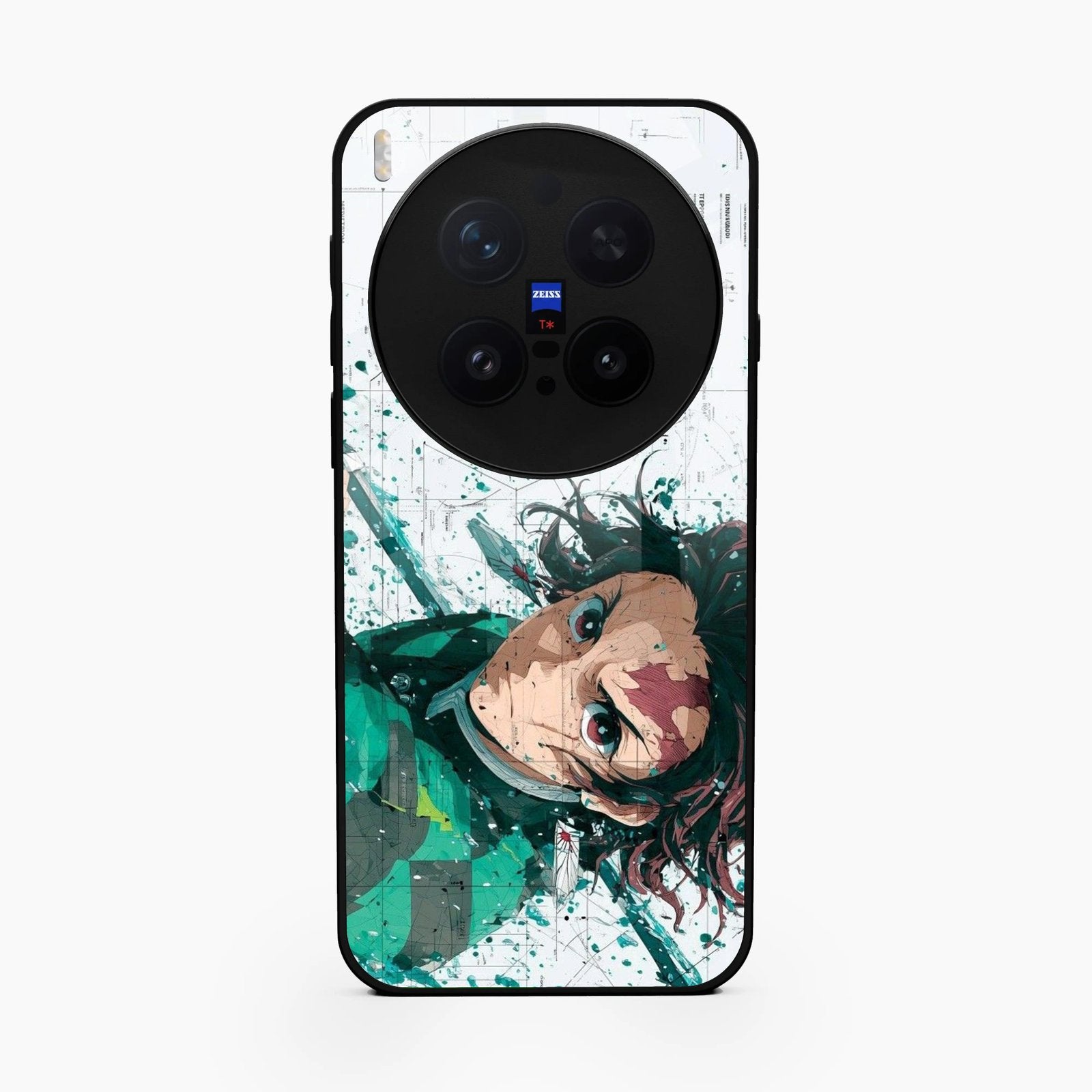 The Gentle Slayer Glass Case Cover For Vivo X300 Pro 5G