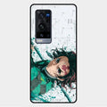 The Gentle Slayer Glass Case Cover For Vivo X60 Pro Plus 5G