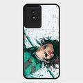 The Gentle Slayer Glass Case Cover For Vivo Y02T