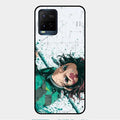 The Gentle Slayer Glass Case Cover For Vivo Y21E