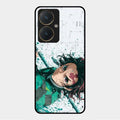 The Gentle Slayer Glass Case Cover For Vivo Y27