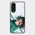 The Gentle Slayer Glass Case Cover For Vivo Y28 5G