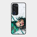 The Gentle Slayer Glass Case Cover For Vivo Y29 5G
