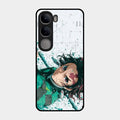 The Gentle Slayer Glass Case Cover For Vivo Y300 5G