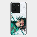 The Gentle Slayer Glass Case Cover For Vivo Y36