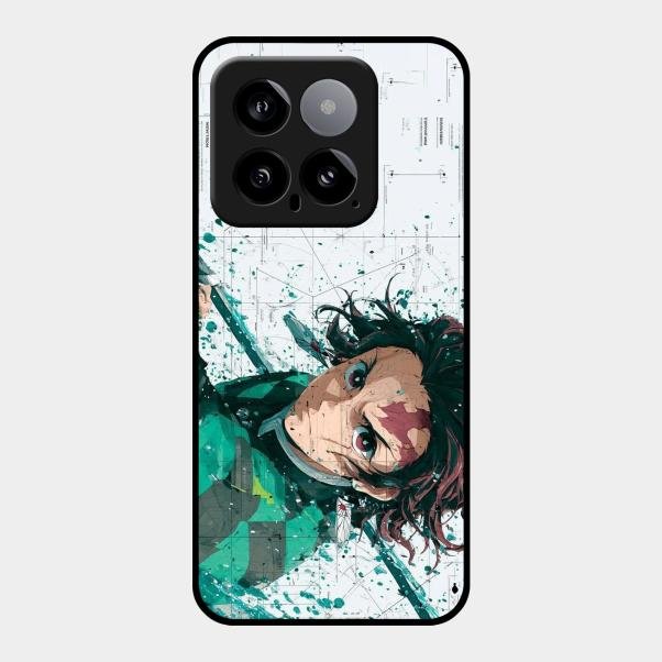 The Gentle Slayer Glass Case Cover For Xiaomi 14 5G