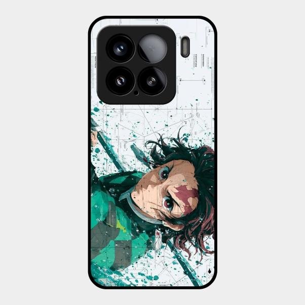 The Gentle Slayer Glass Case Cover For Xiaomi 15 5G