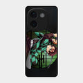 The Hope of Hashira Glass Case Cover For Iqoo Z9S Pro 5G