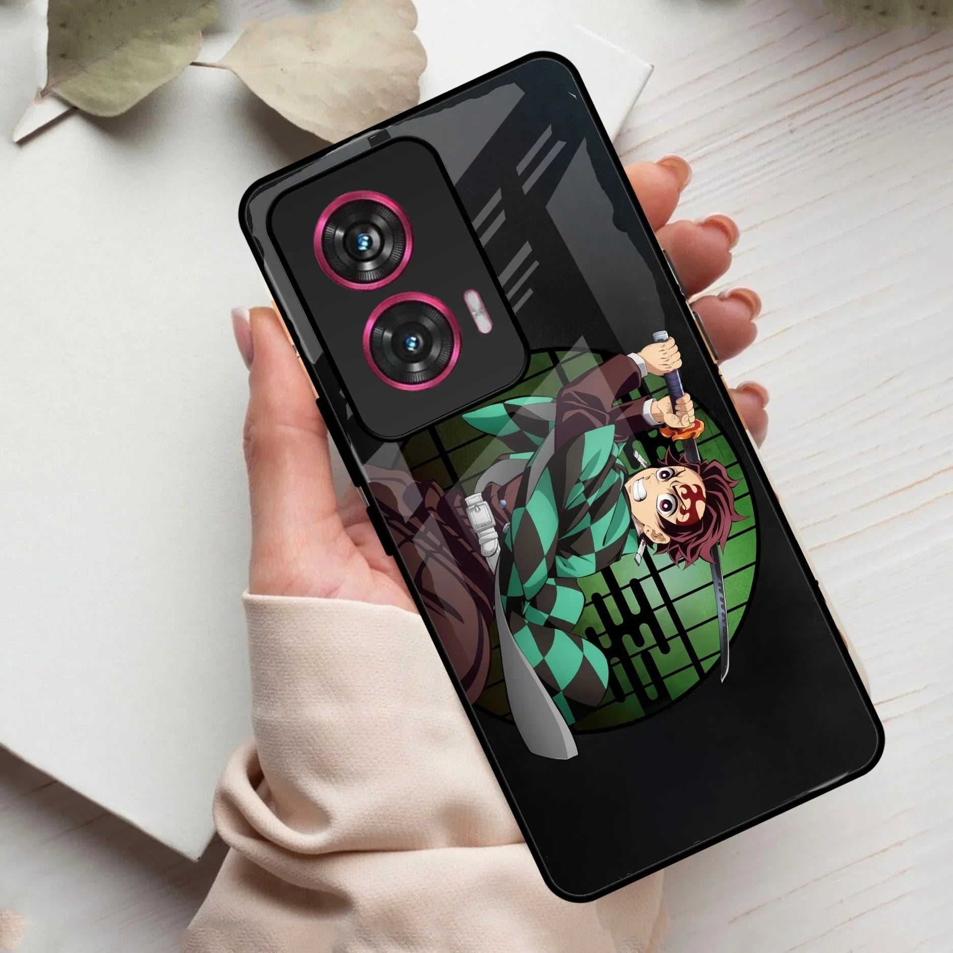 The Hope of Hashira Glass Case Cover For Motorola - ShopOnCliQ