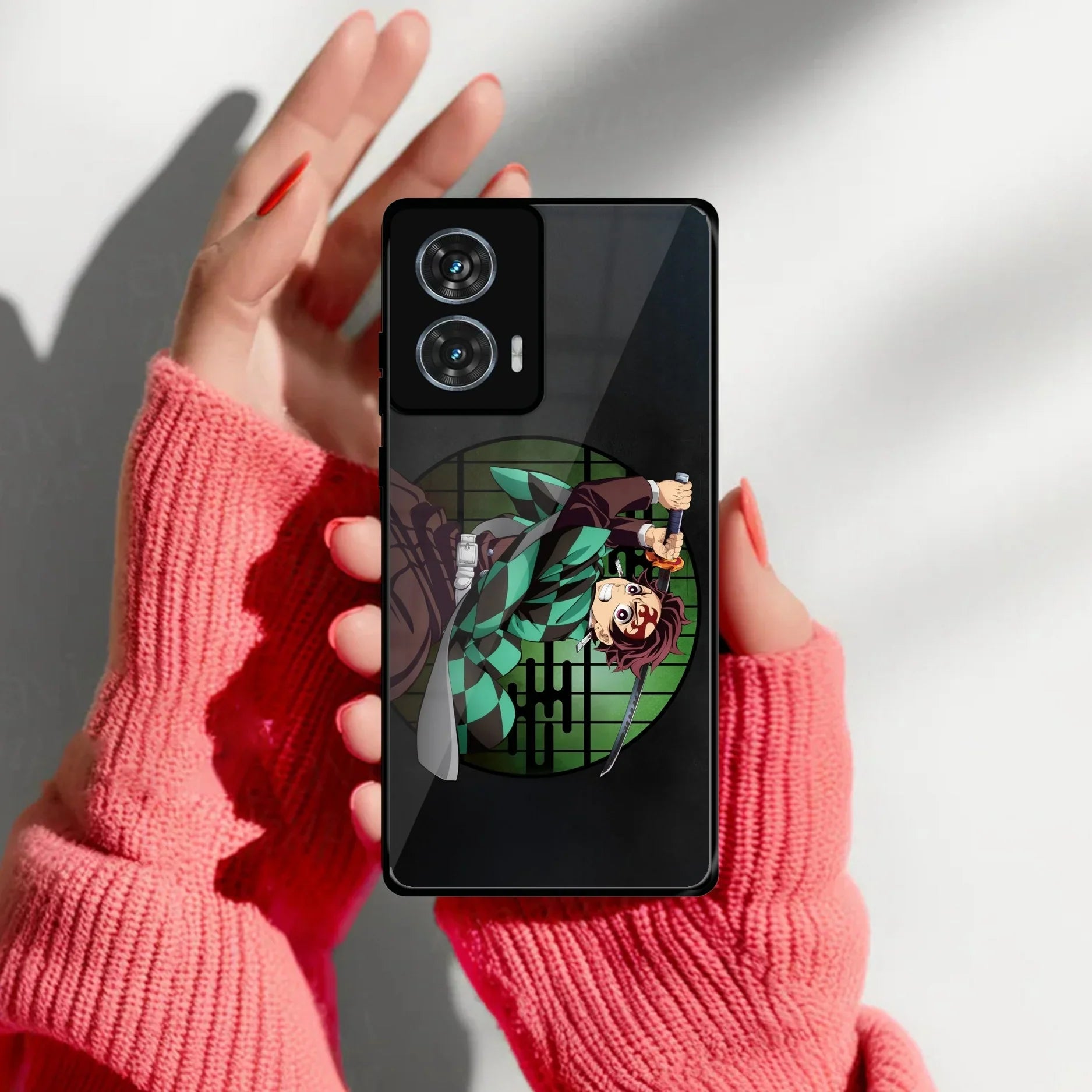 The Hope of Hashira Glass Case Cover For Motorola - ShopOnCliQ