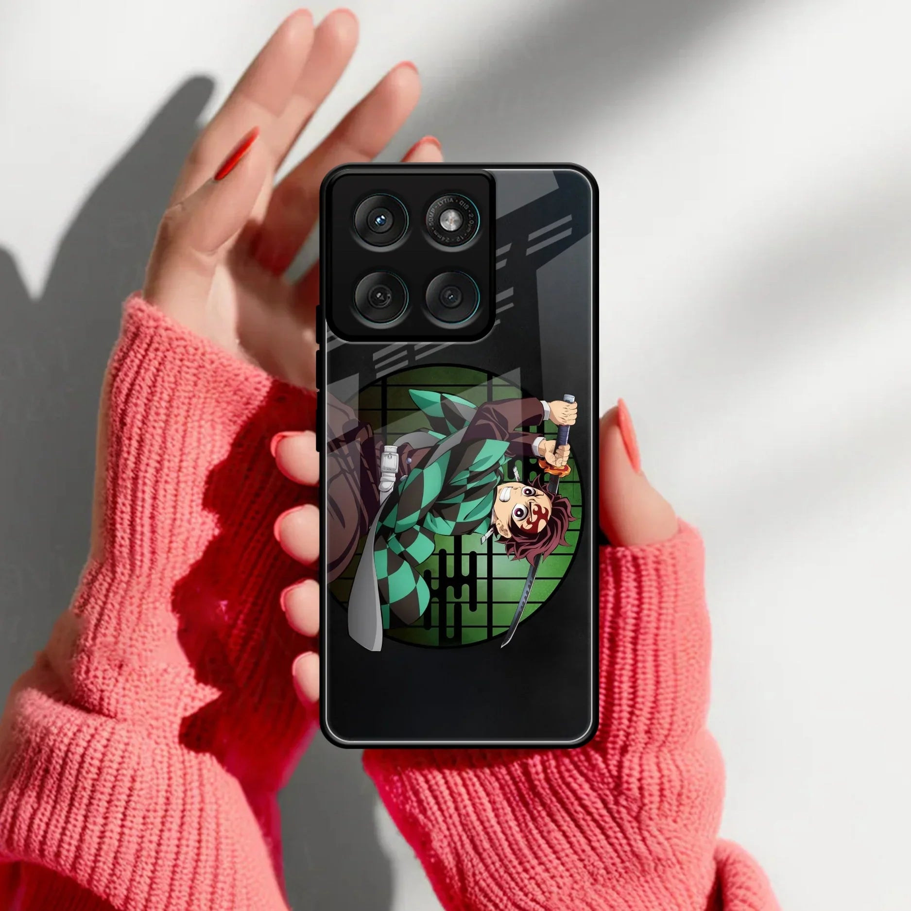 The Hope of Hashira Glass Case Cover For Motorola - ShopOnCliQ