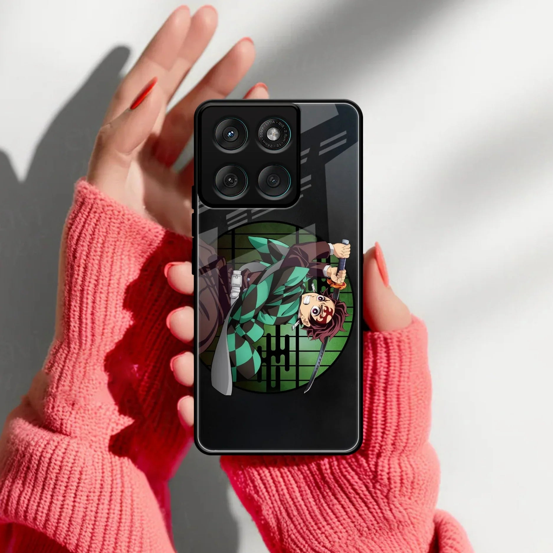 The Hope of Hashira Glass Case Cover For Motorola - ShopOnCliQ