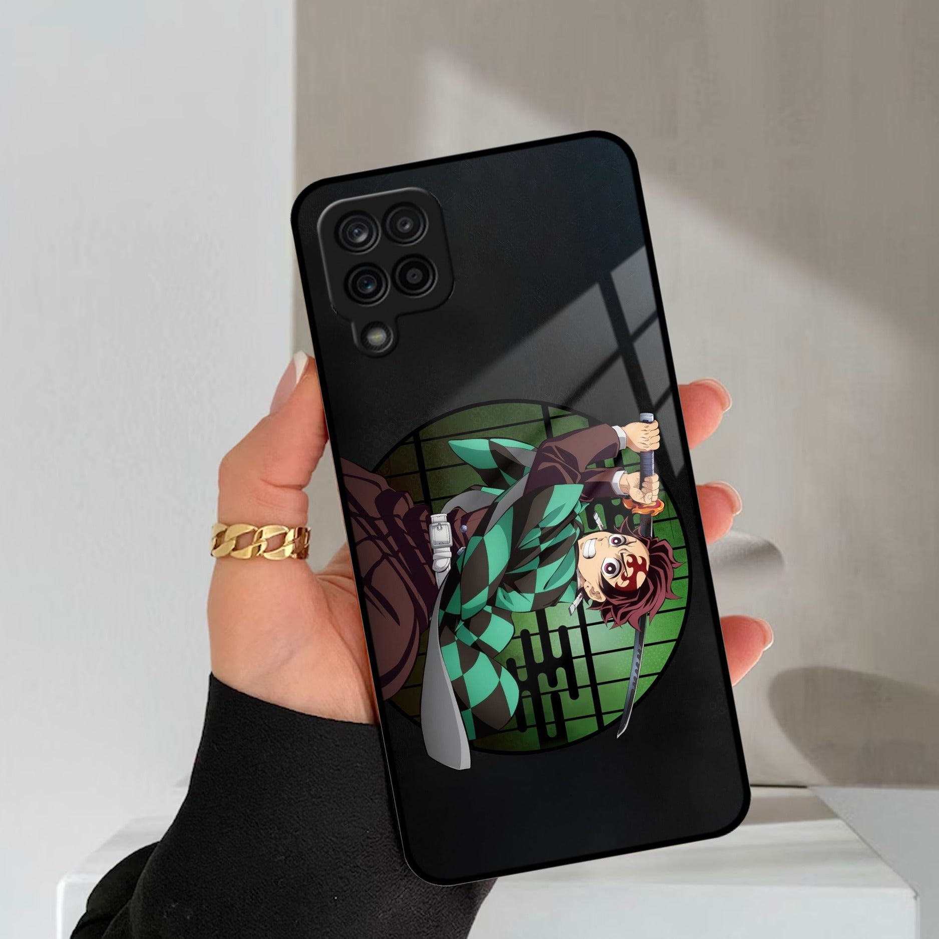 The Hope of Hashira Glass Case Cover For Samsung Galaxy A42 5G