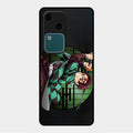 The Hope of Hashira Glass Case Cover For Vivo V30 5G