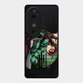 The Hope of Hashira Glass Case Cover For Vivo V40 5G