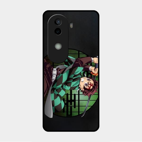 The Hope of Hashira Glass Case Cover For Vivo V40E 5G