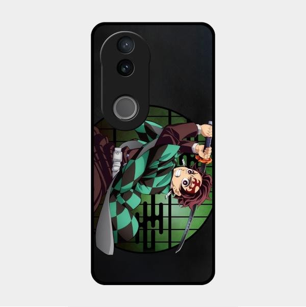 The Hope of Hashira Glass Case Cover For Vivo V50E 5G