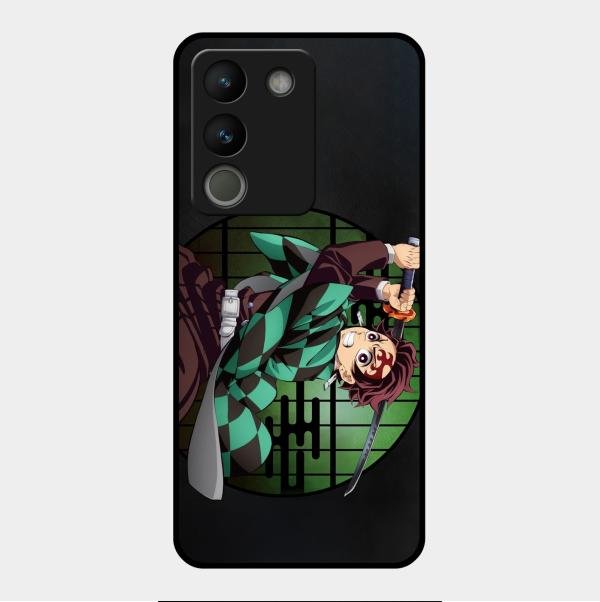 The Hope of Hashira Glass Case Cover For Vivo Y200 5G