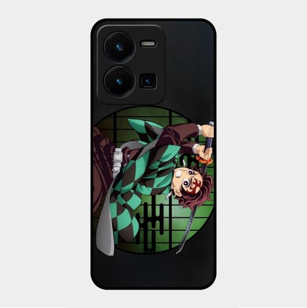 The Hope of Hashira Glass Case Cover For Vivo Y35