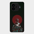 The Kind Slayer Glass Case Cover For Iqoo Neo 10R 5G