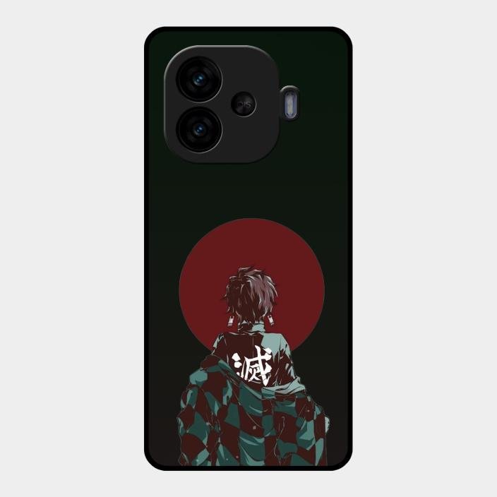 The Kind Slayer Glass Case Cover For Iqoo Neo 10R 5G