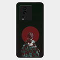The Kind Slayer Glass Case Cover For Iqoo Neo 7 Pro 5G