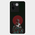 The Kind Slayer Glass Case Cover For Iqoo Z7 Pro 5G
