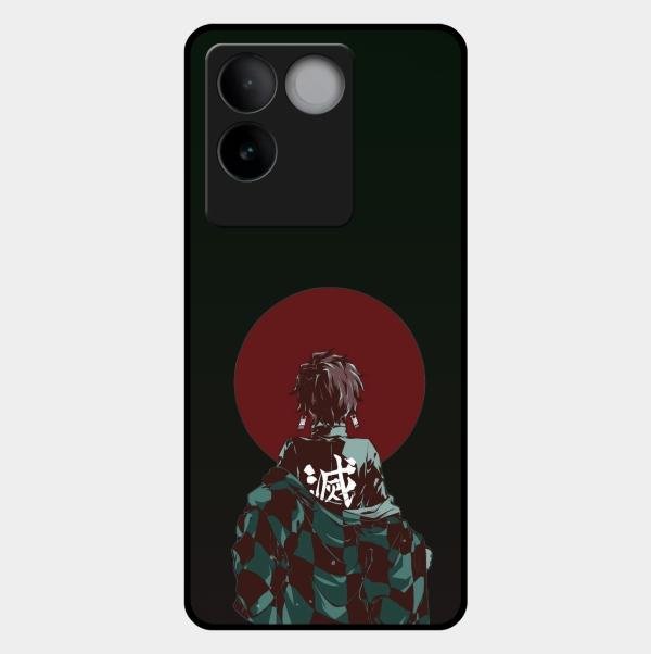 The Kind Slayer Glass Case Cover For Iqoo Z7 Pro 5G