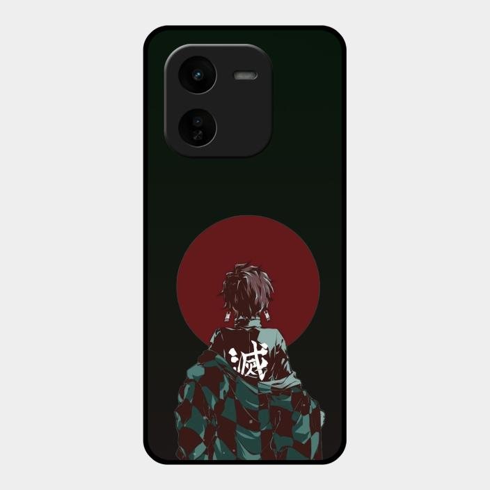 The Kind Slayer Glass Case Cover For Iqoo Z9X 5G