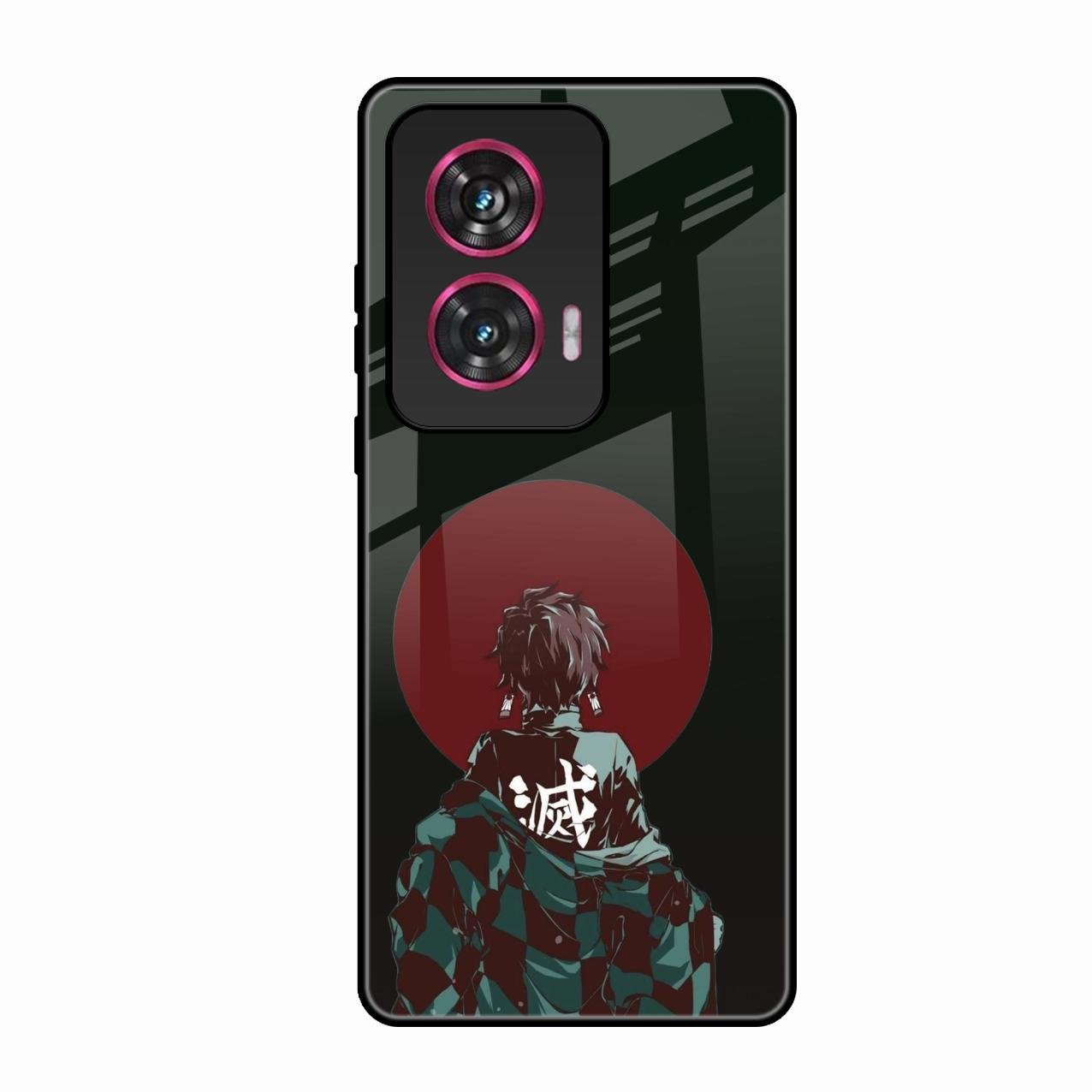 The Kind Slayer Glass Case Cover For Motorola Edge 50 Fusion 5G